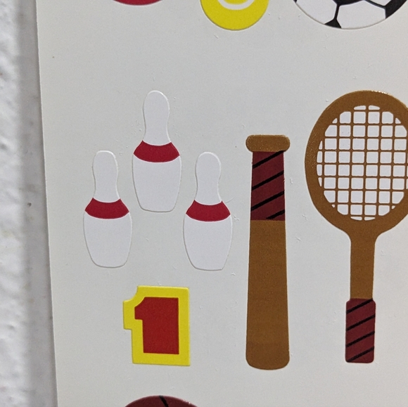 Vintage Mrs Grossman's Sports Sticker Sheet, 1983 - Picture 3 of 7